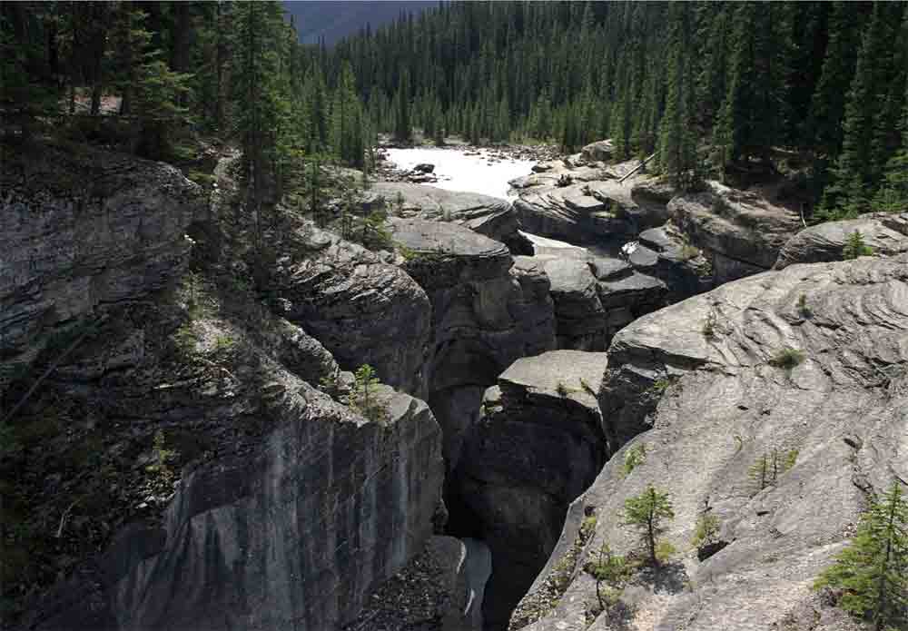 67 - Canada - parque nacional de Banff, canyon Mistaya